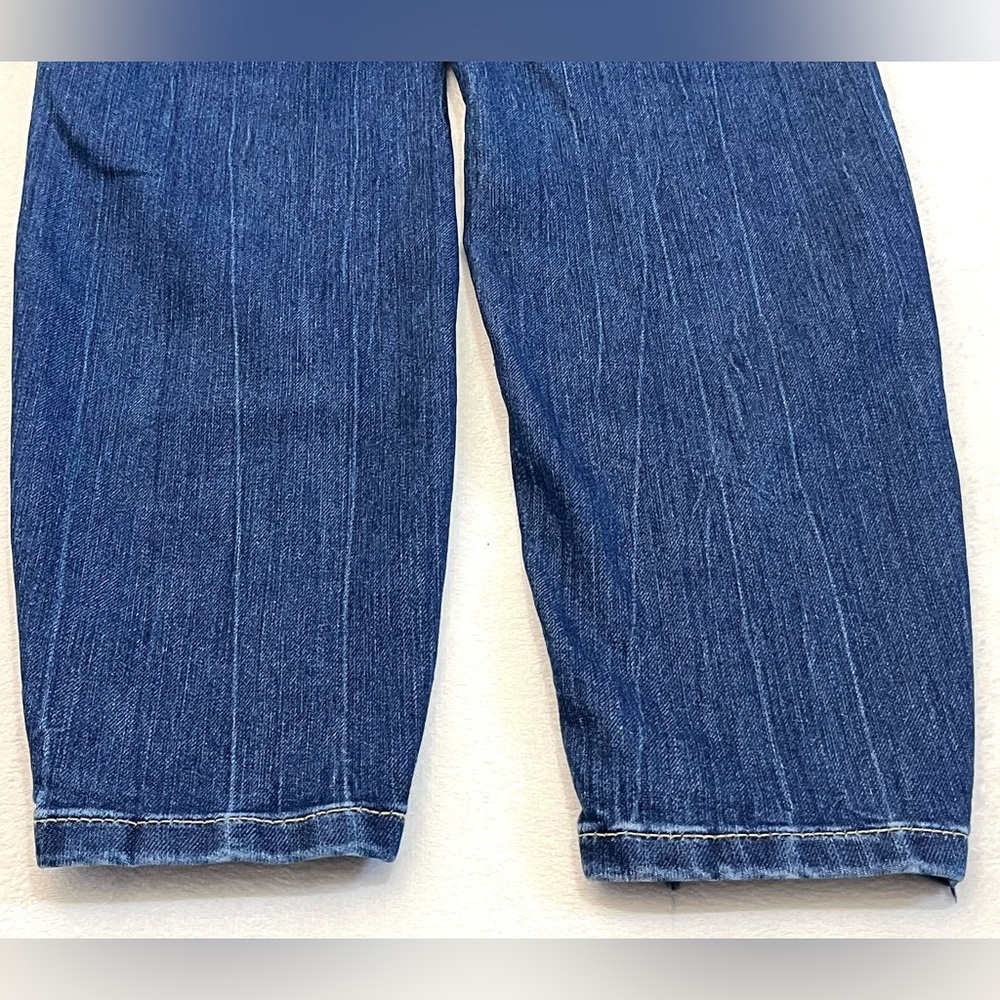 Maurices Everflex High Rise Distressed Blue Women’s Stretchy Jeans Size 10 - Picture 16 of 16